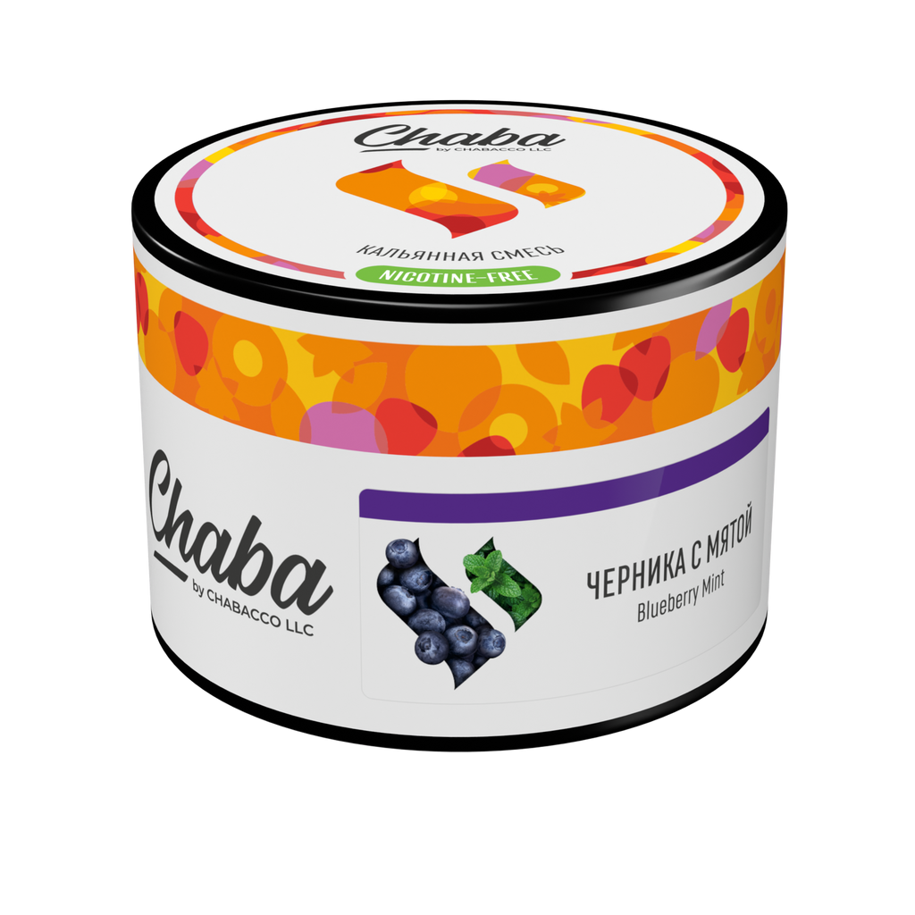 【ノンニコチン】chaba base Blueberry Mint