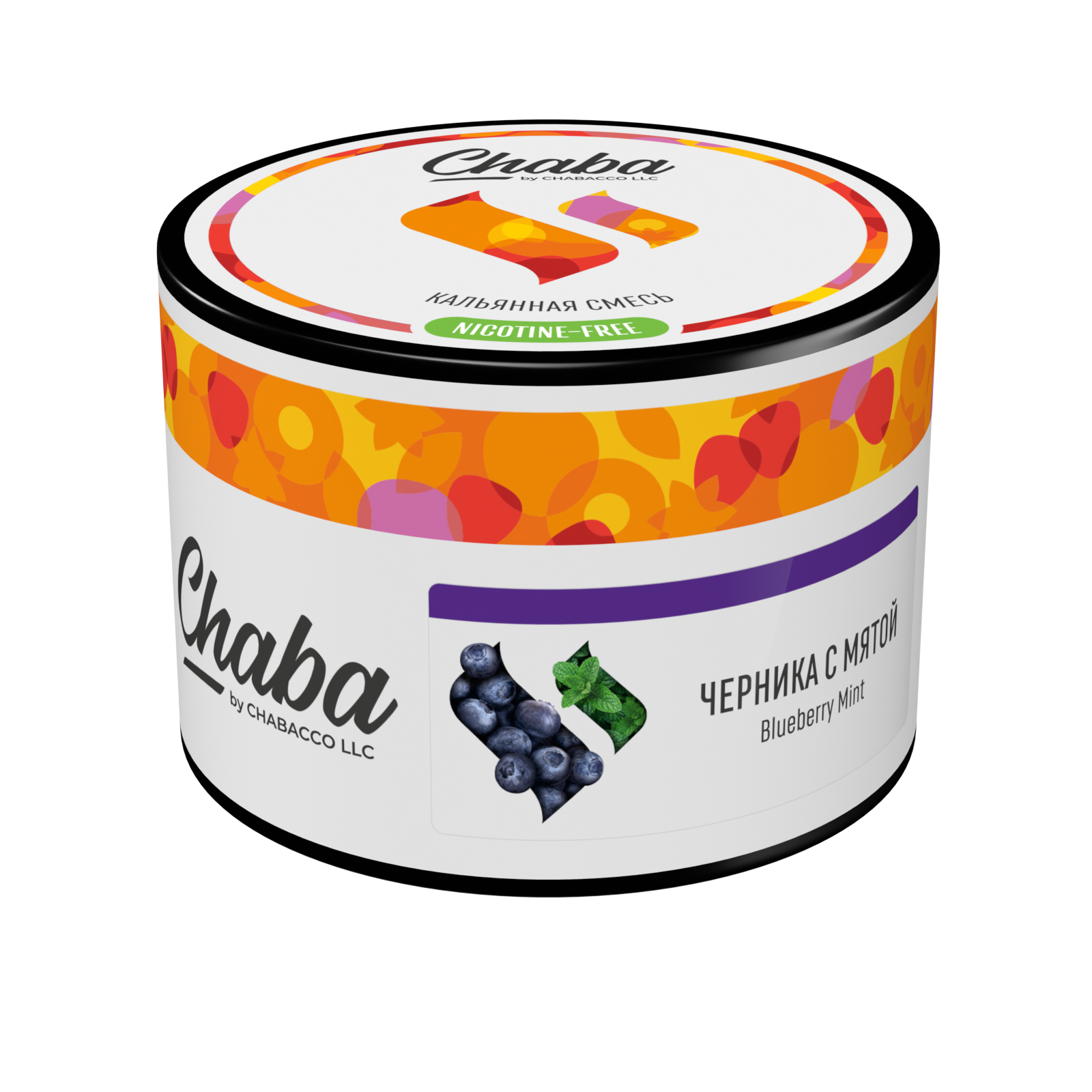【ノンニコチン】chaba base Blueberry Mint